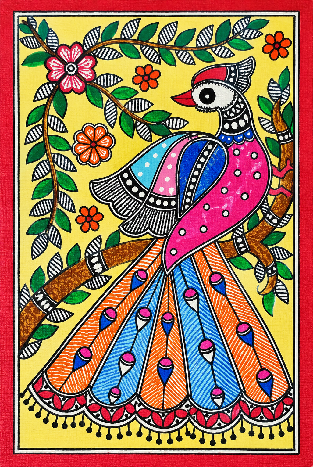 madhubani art nat madhubani art nat